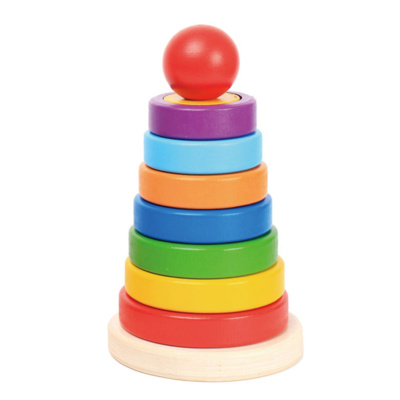 Пирамидка-сортер Знайка Mapacha 76826